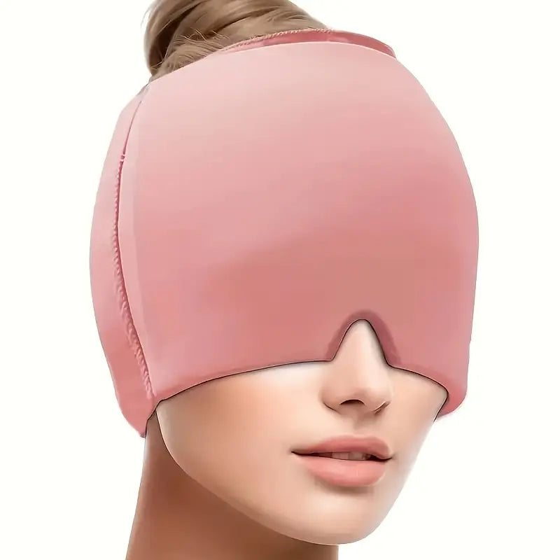 Bolsa de hielo para alivio de dolor de cabeza y migraña