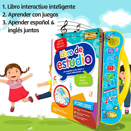 Libro interactivo Ingles y Español con sonido