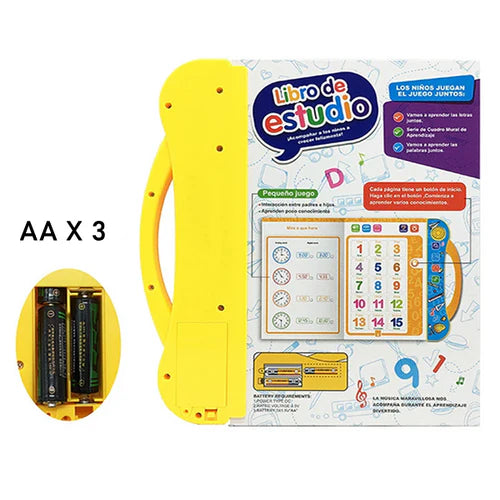 Libro interactivo Ingles y Español con sonido