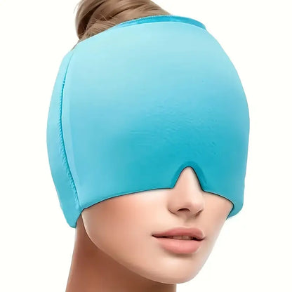 Bolsa de hielo para alivio de dolor de cabeza y migraña