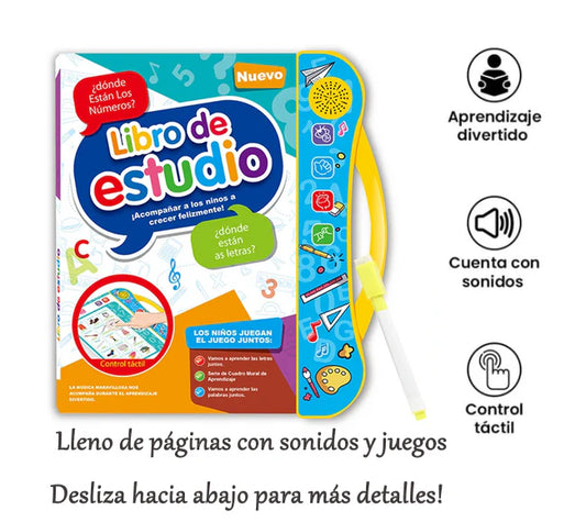 Libro interactivo Ingles y Español con sonido