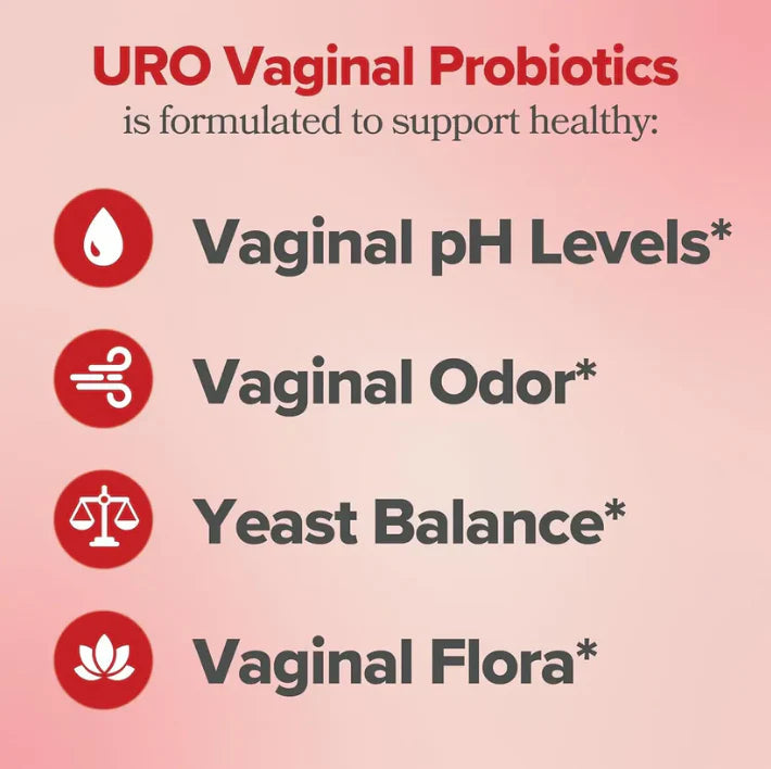 URO Vaginal Probiotics para la salud vaginal de las mujeres