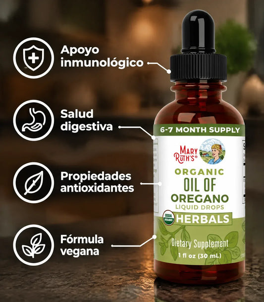 Aceite orgánico de orégano